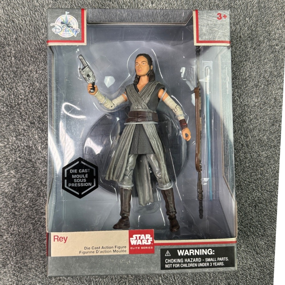 Star Wars Elite Series Rey Die Cast Action Figure The Last Jedi Disney Store